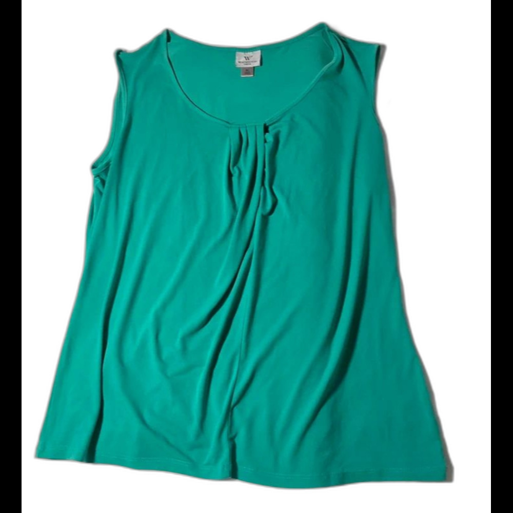 Worthington Stretch Green womens top